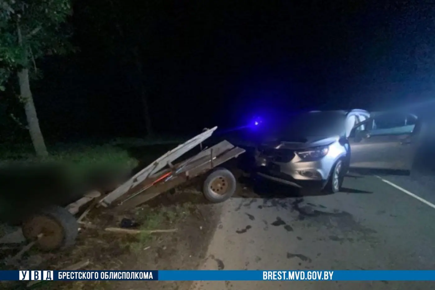 Смертельное ДТП под Дрогичином: автомобиль столкнулся с гужевой повозкой