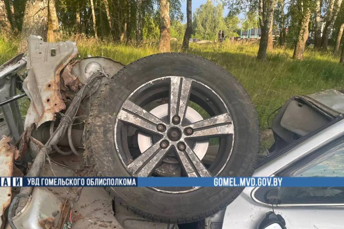 В Жлобинском районе водитель Nissan погиб после съезда в кювет