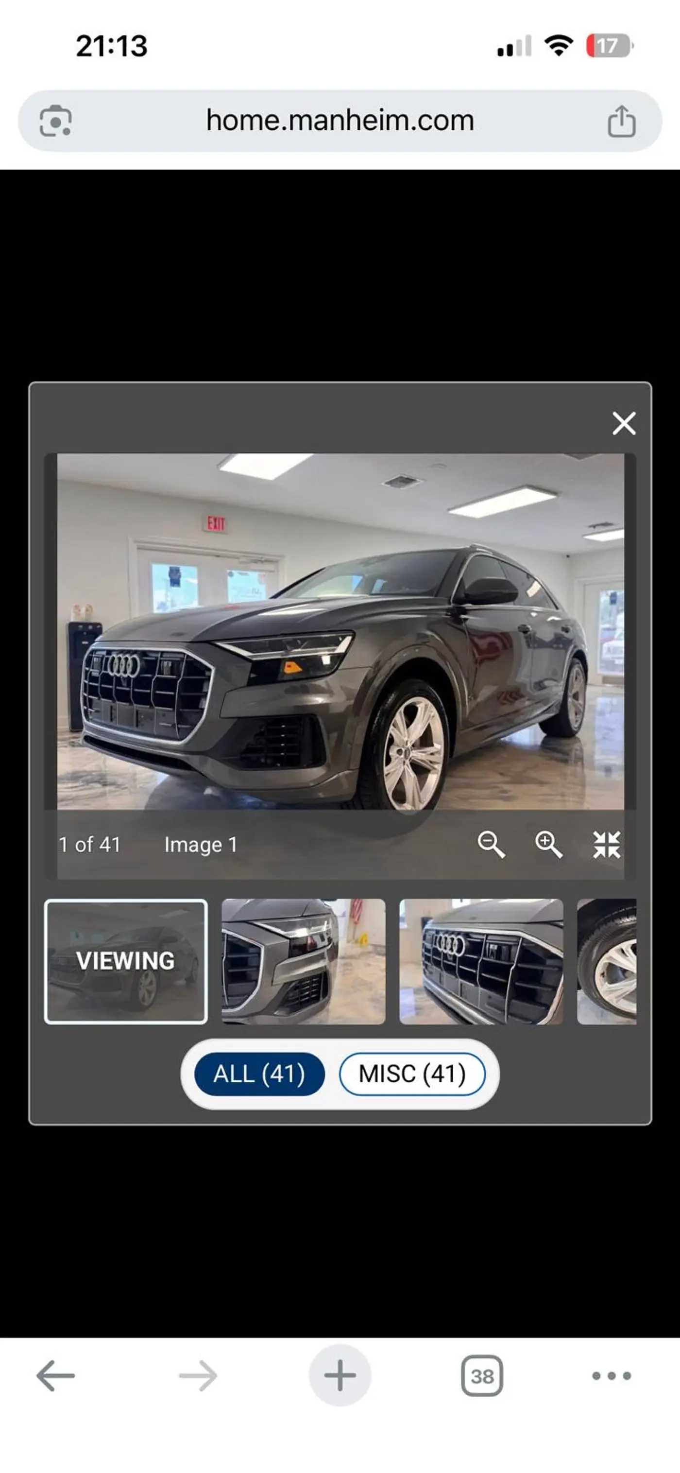 Audi Q8 I (4M), 2019