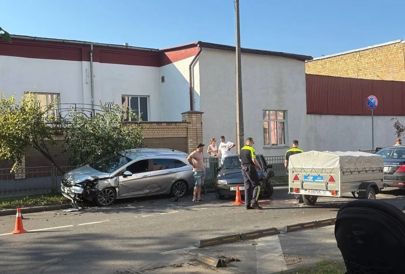 Водитель Ford спровоцировал тройное ДТП в Бресте