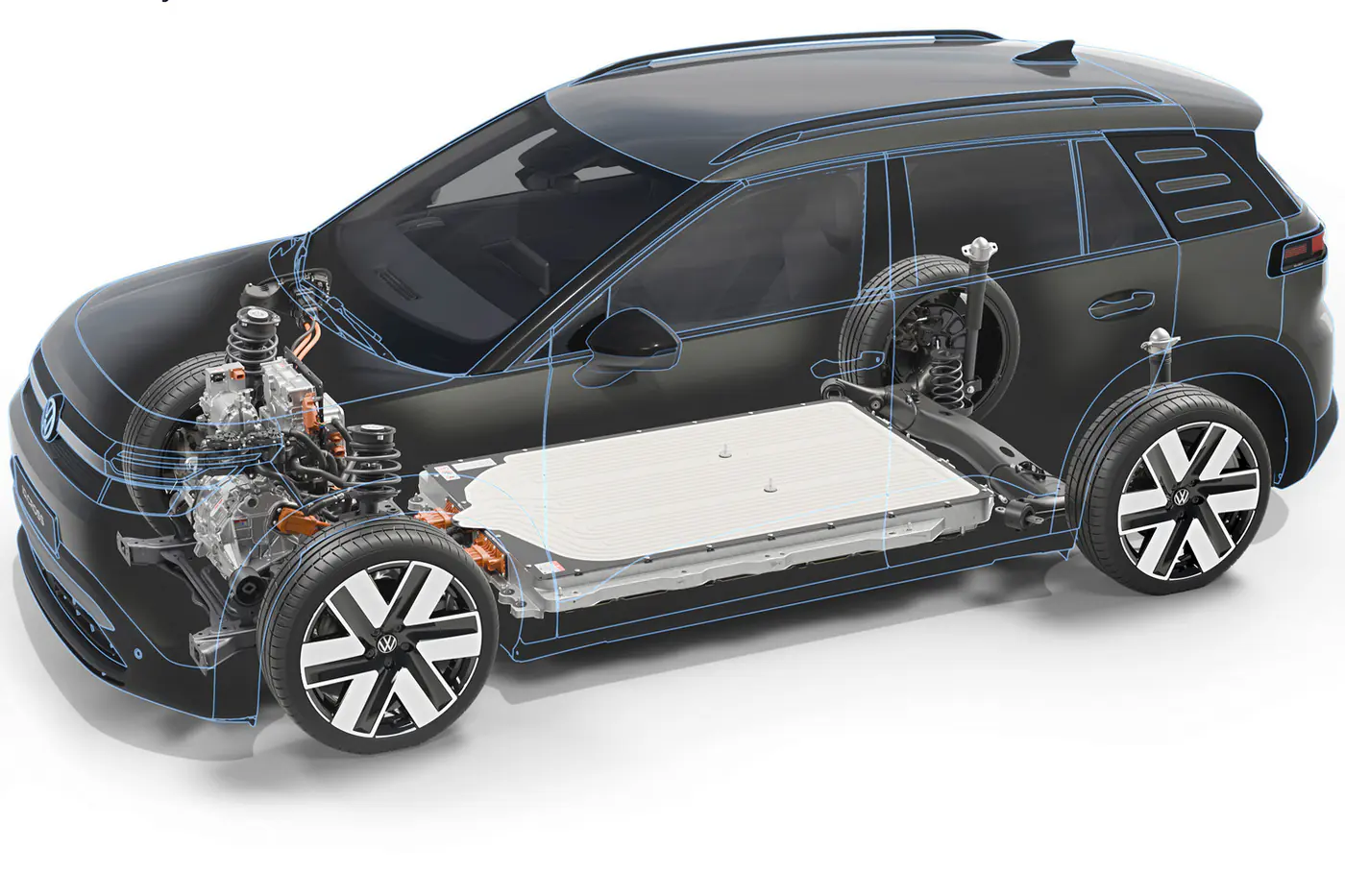 Представлен электрический кроссовер Volkswagen ID. Cross