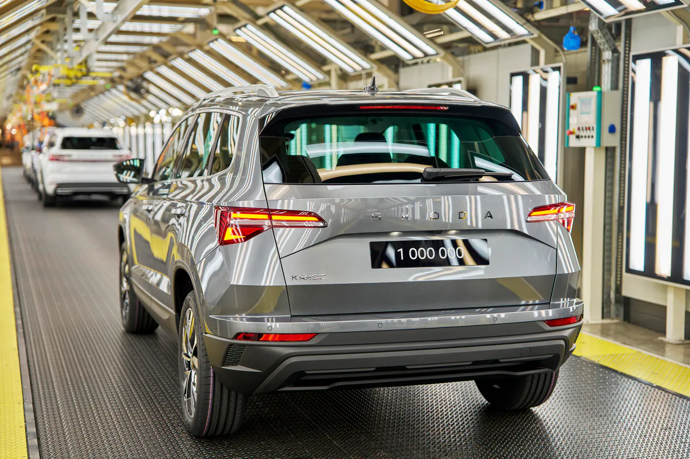 Skoda выпустила миллионный кроссовер Karoq