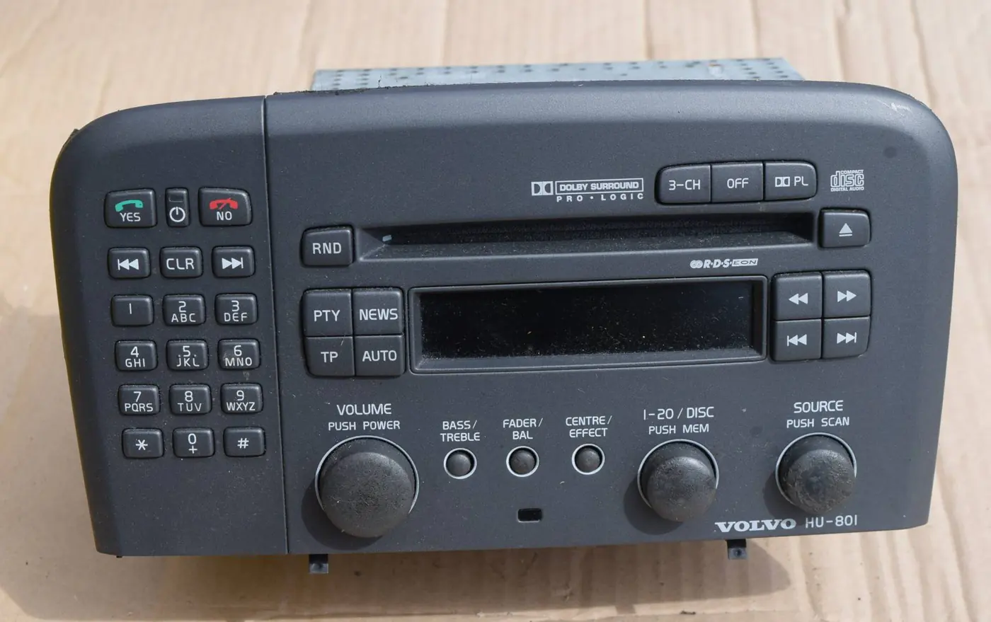 Магнитола к Volvo S80 1999