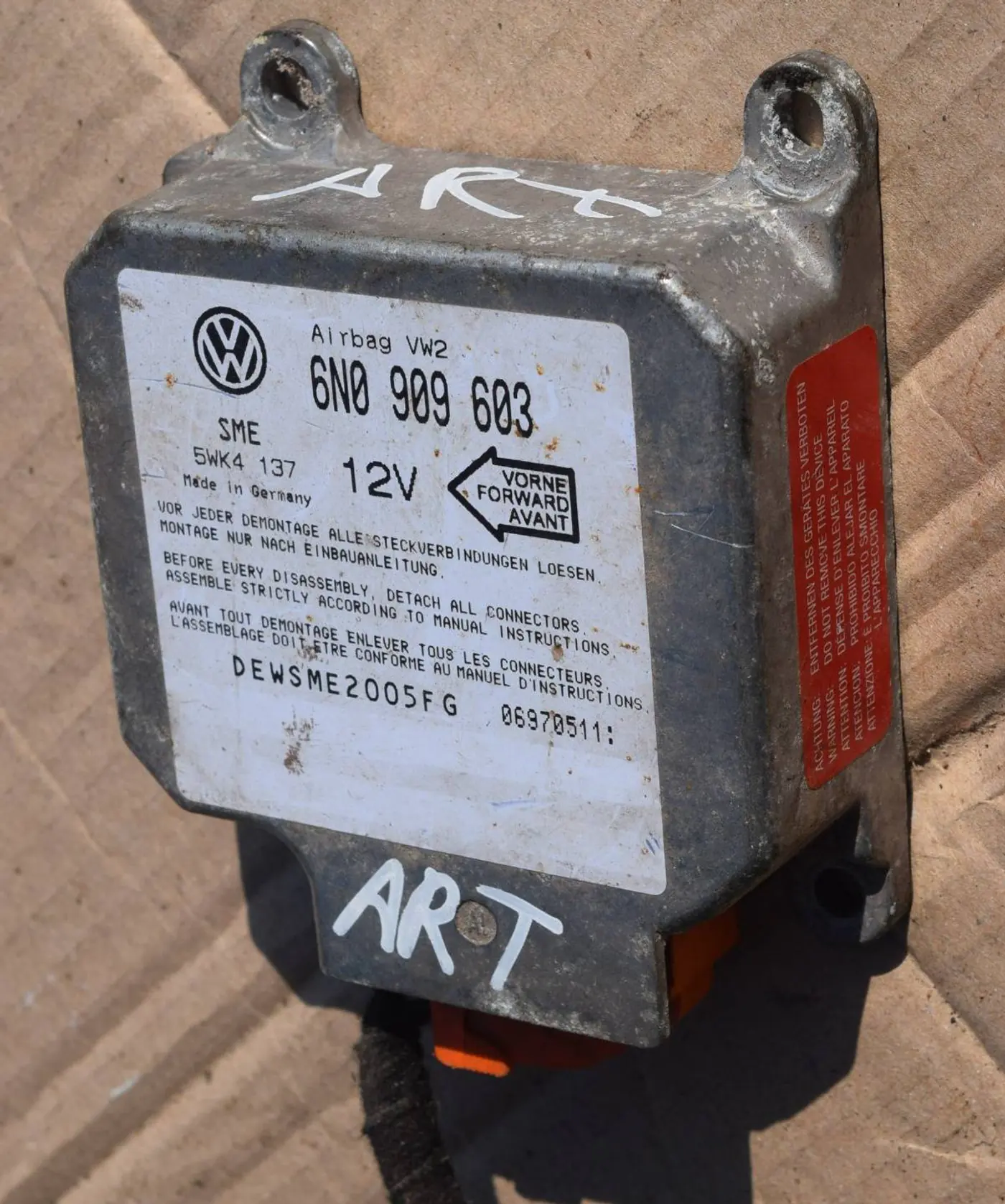 Блок AirBag к Volkswagen Polo 1998