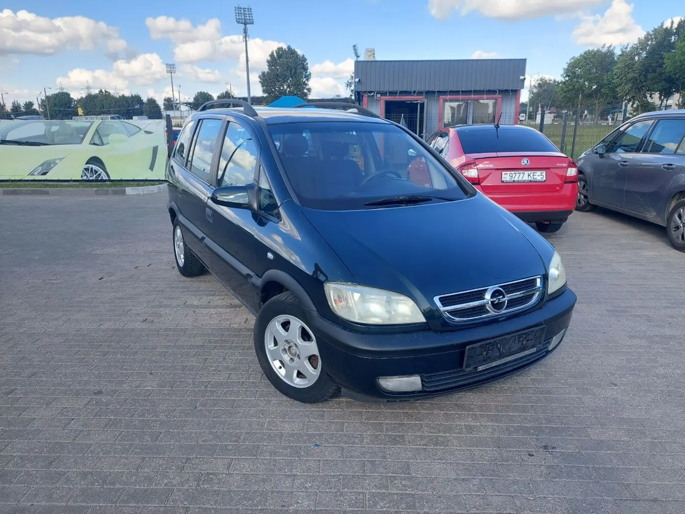 Opel Zafira A Рестайлинг, 2003