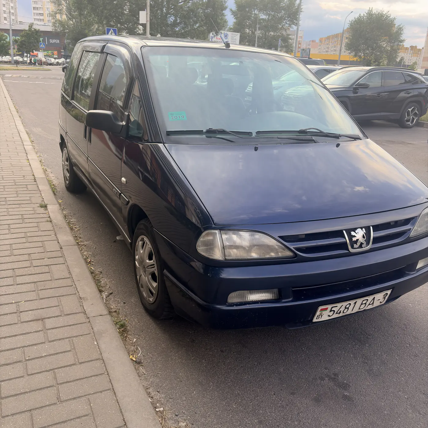 Peugeot 806 I Рестайлинг, 2000