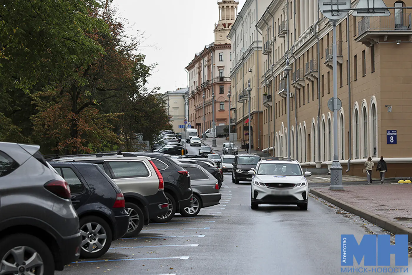 В Минске запустили автомобиль, который проверяет оплату парковки
