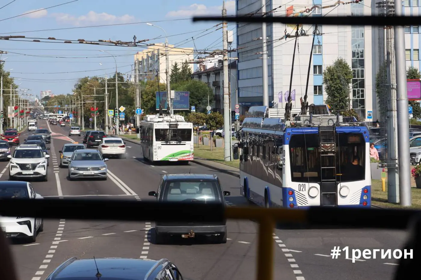 В Бресте впервые запустили двухэтажный туристический автобус