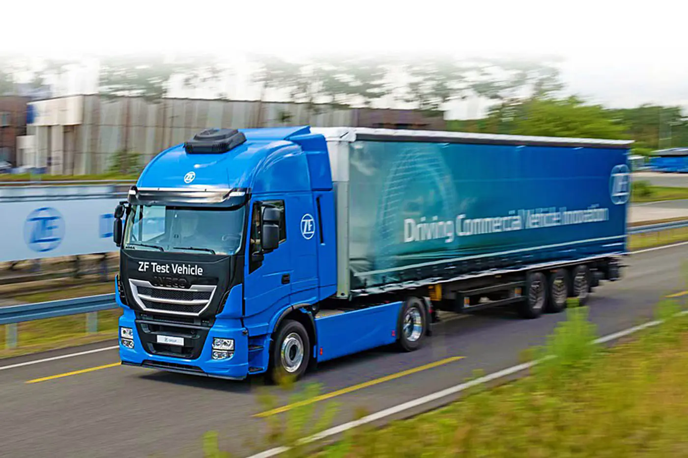 Новый гибридный привод ZF для тяжелых грузовиков сократит расход топлива до 73%
