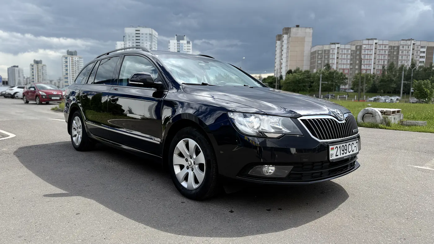 Skoda Superb II Рестайлинг, 2015