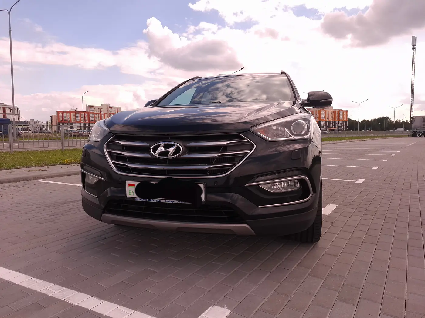 Hyundai Santa Fe III Рестайлинг, 2016