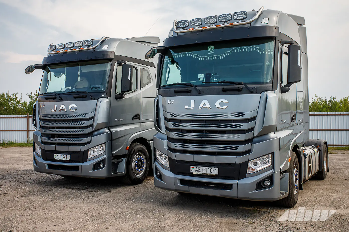 Пять тягачей JAC K7 в одном парке: только правда о «китайцах» в перевозках