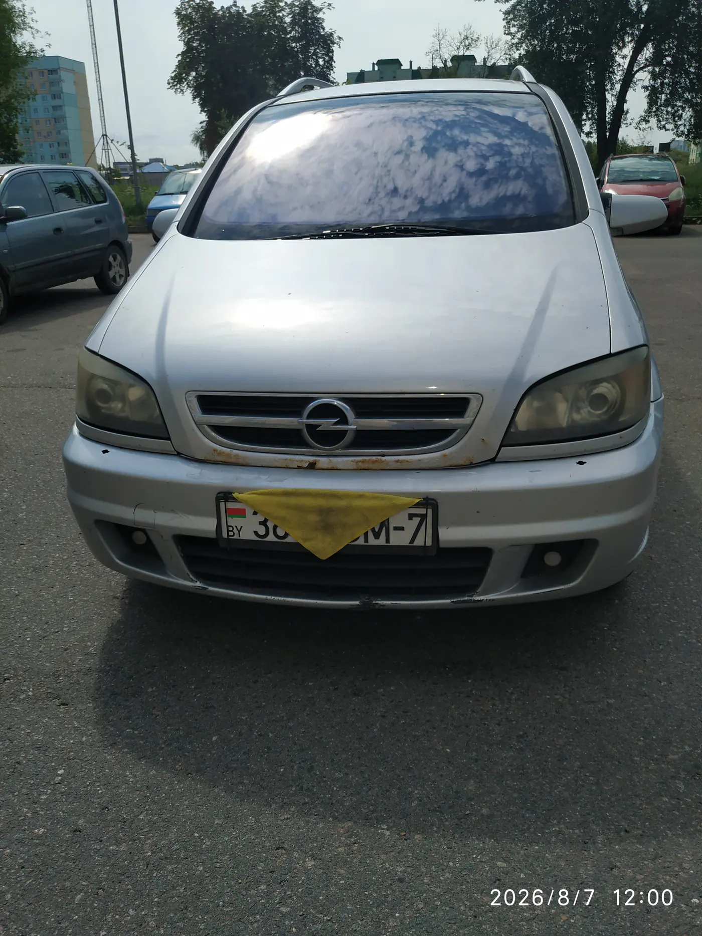 Opel Zafira A Рестайлинг, 2004