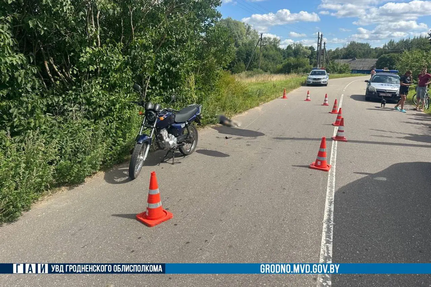Смертельный наезд в Сморгонском районе: женщину сбил мопед