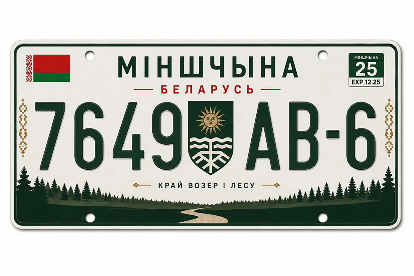 Герб города и техосмотр на номере: в соцсетях предложили изменить дизайн автономеров