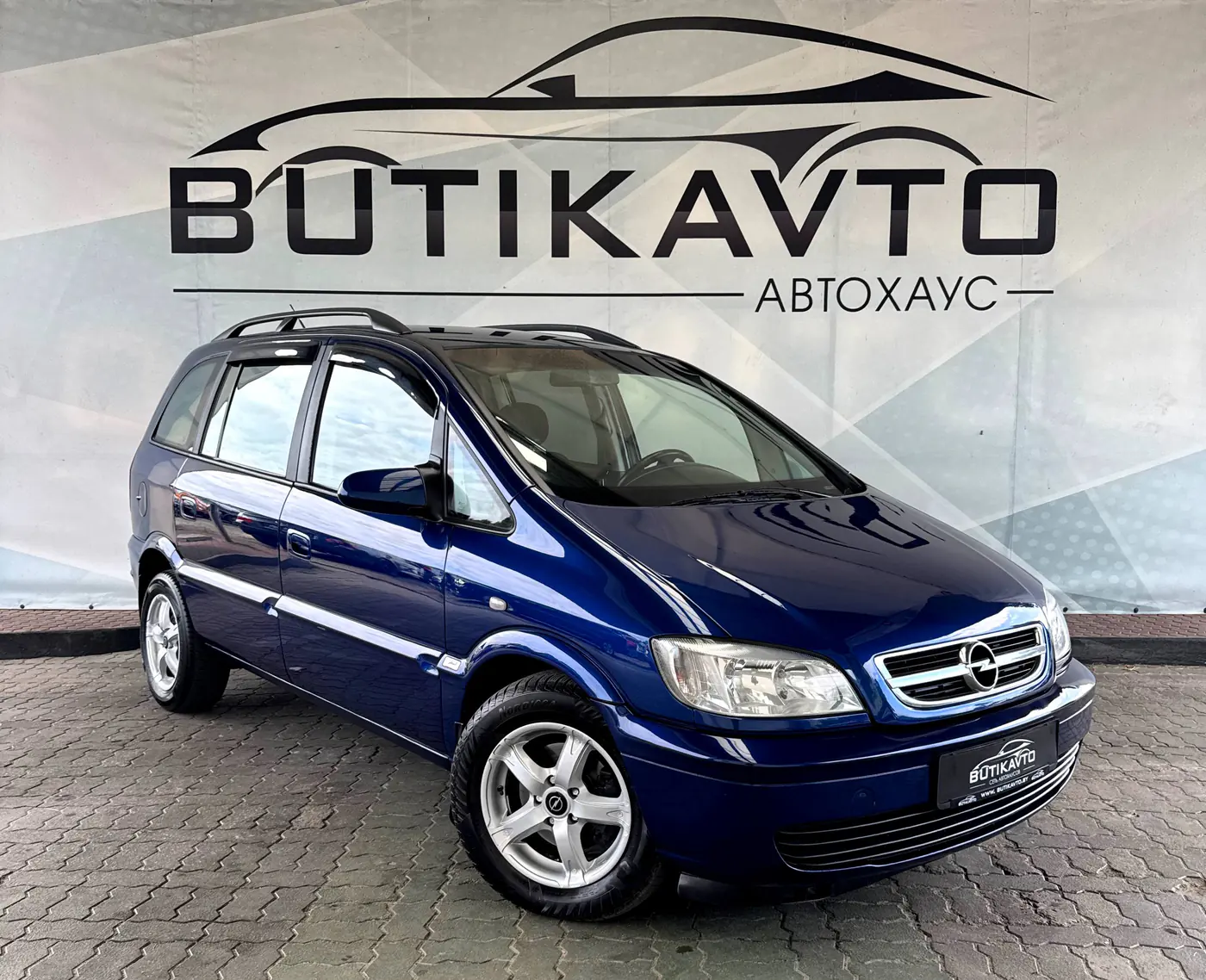 Opel Zafira A Рестайлинг, 2004