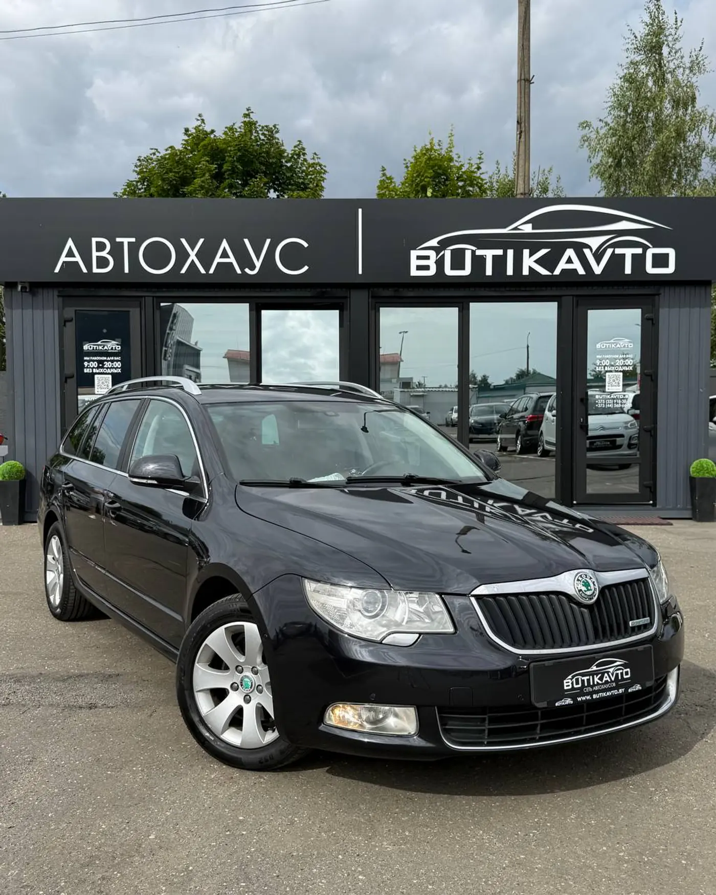 Skoda Superb II, 2012