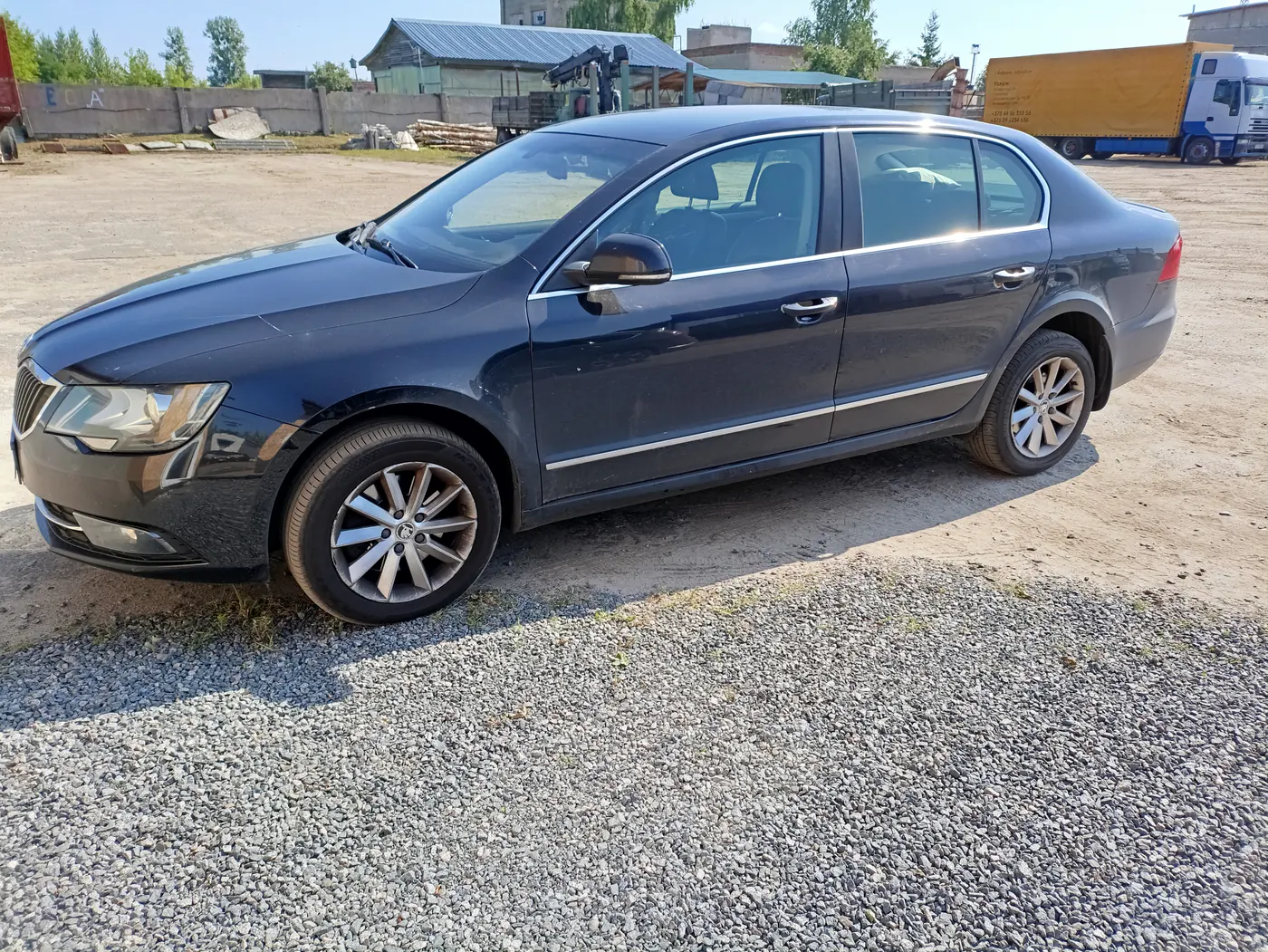 Skoda Superb II Рестайлинг, 2014
