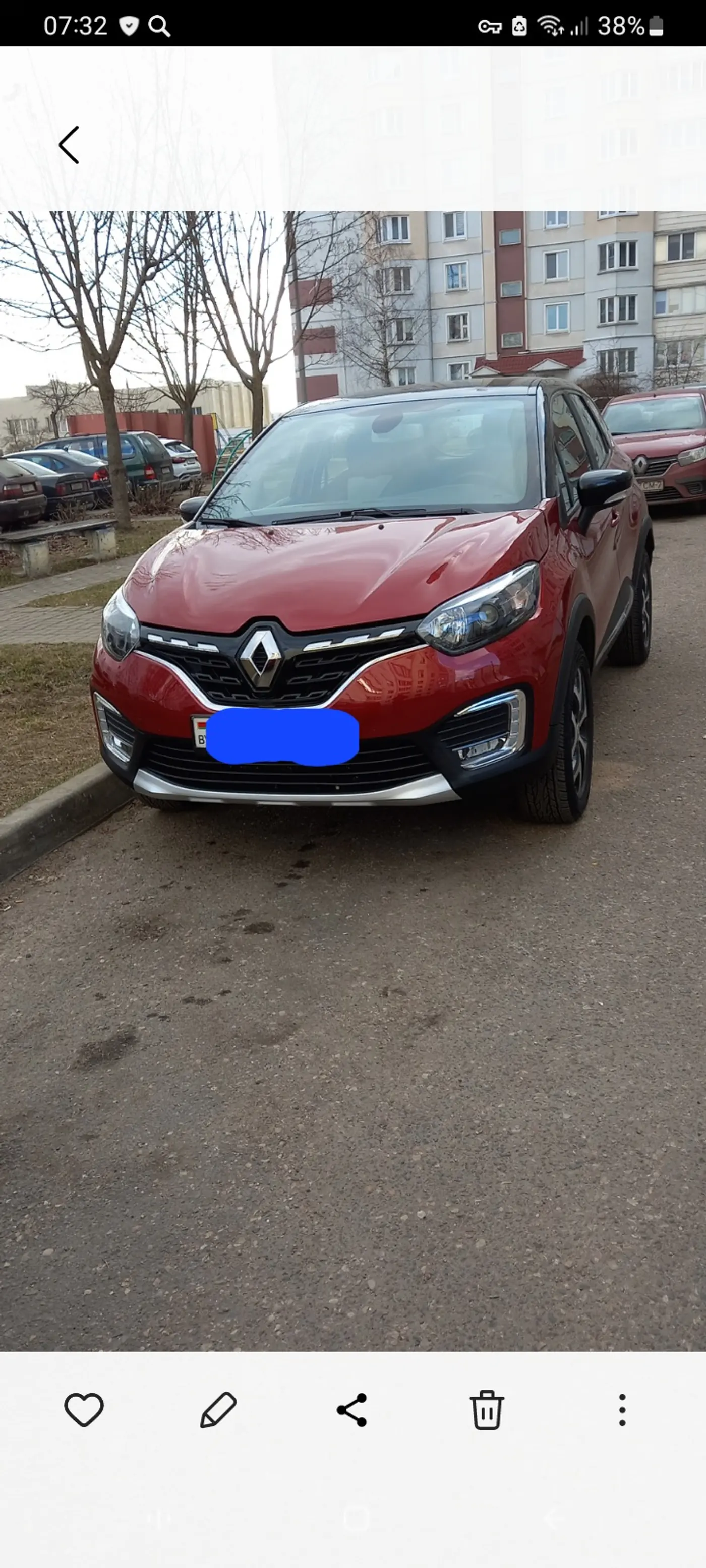 Renault Kaptur I Рестайлинг, 2021