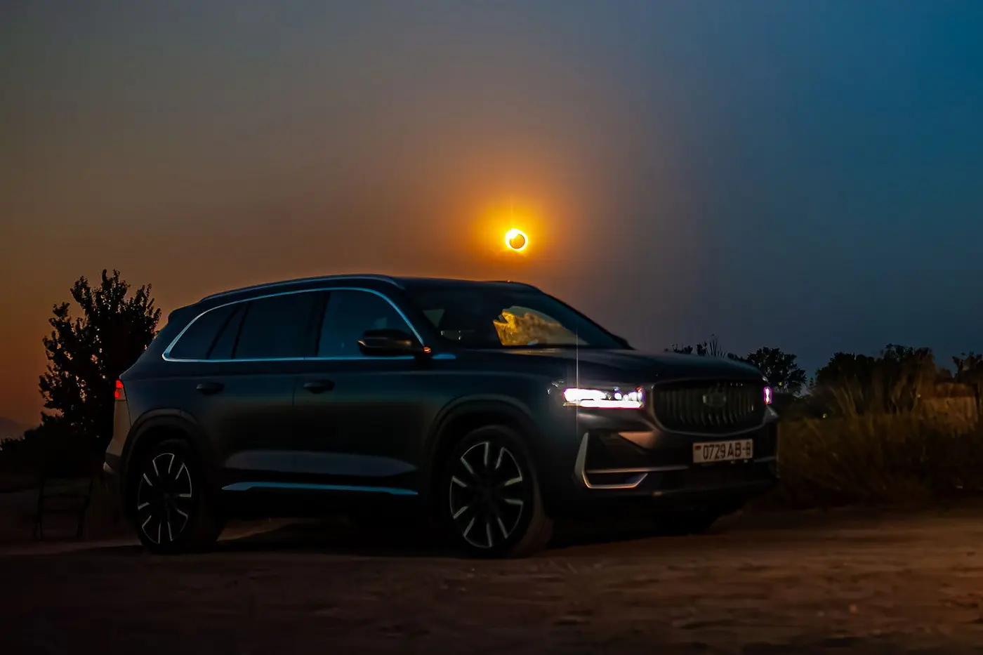 Погоня за затмением: белорус поехал на Geely в Испанию, чтобы снять редкое явление