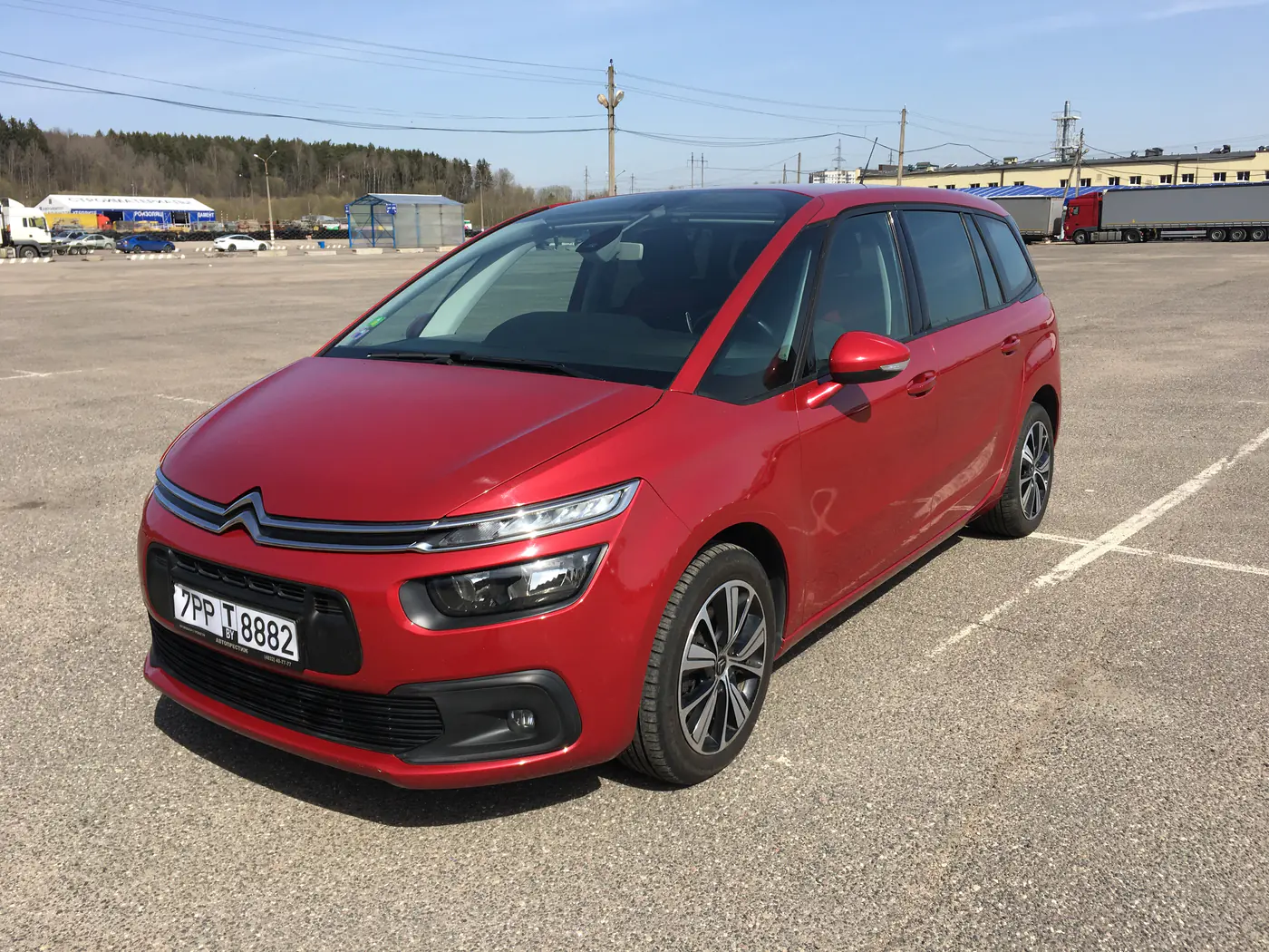 Citroen Grand C4 Picasso II Рестайлинг, 2016