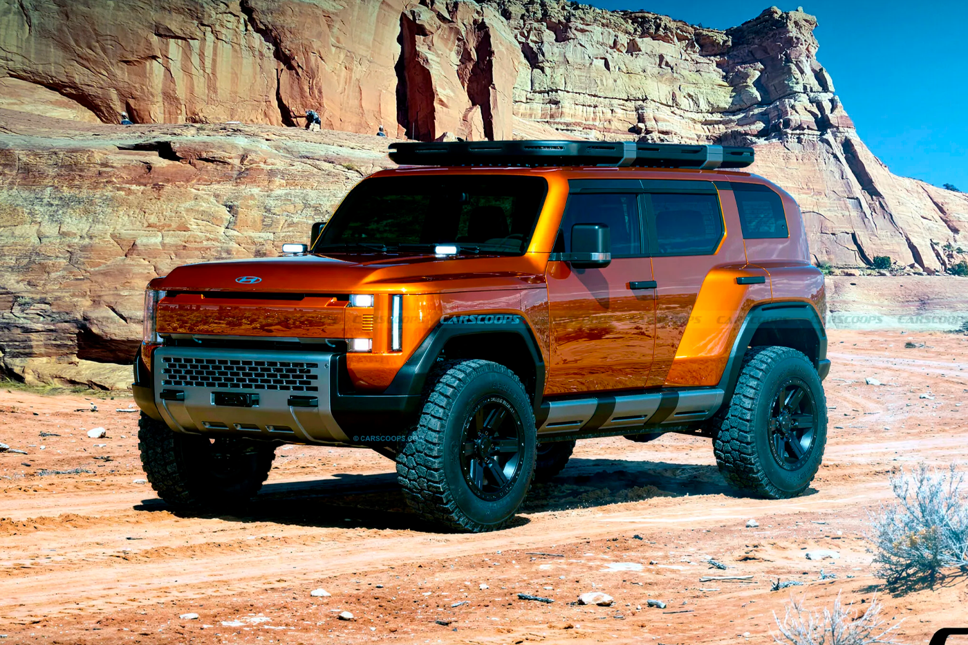 Конкурент Bronco и Wrangler: в сети появились изображения серийного Hyundai Boulder