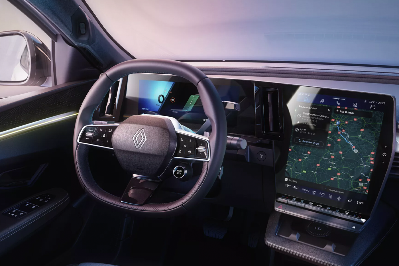 Renault масштабно обновила Scenic E-Tech: кроссовер стал современнее и дешевле