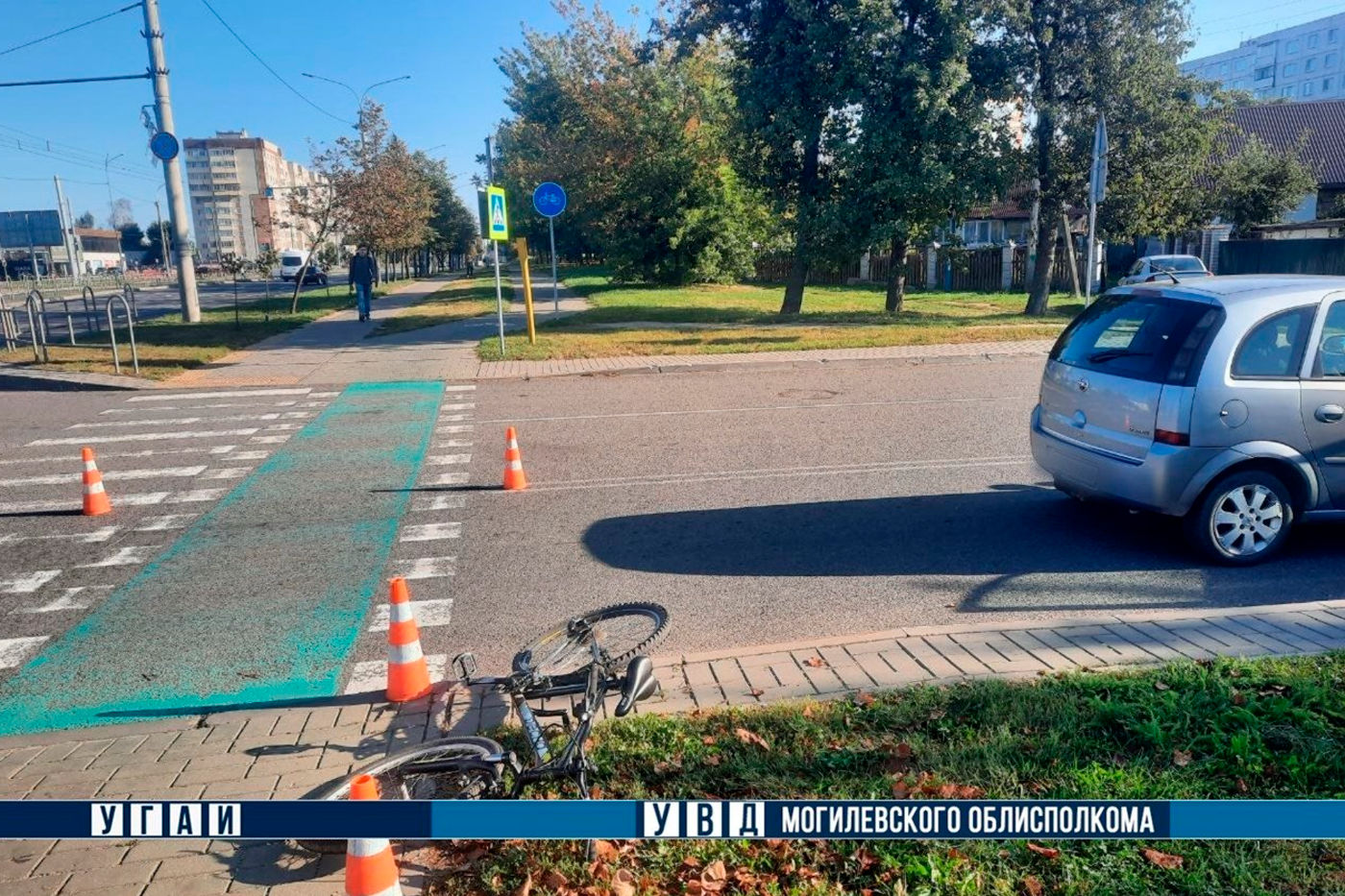 ДТП в Могилеве: пострадал школьник на велосипеде