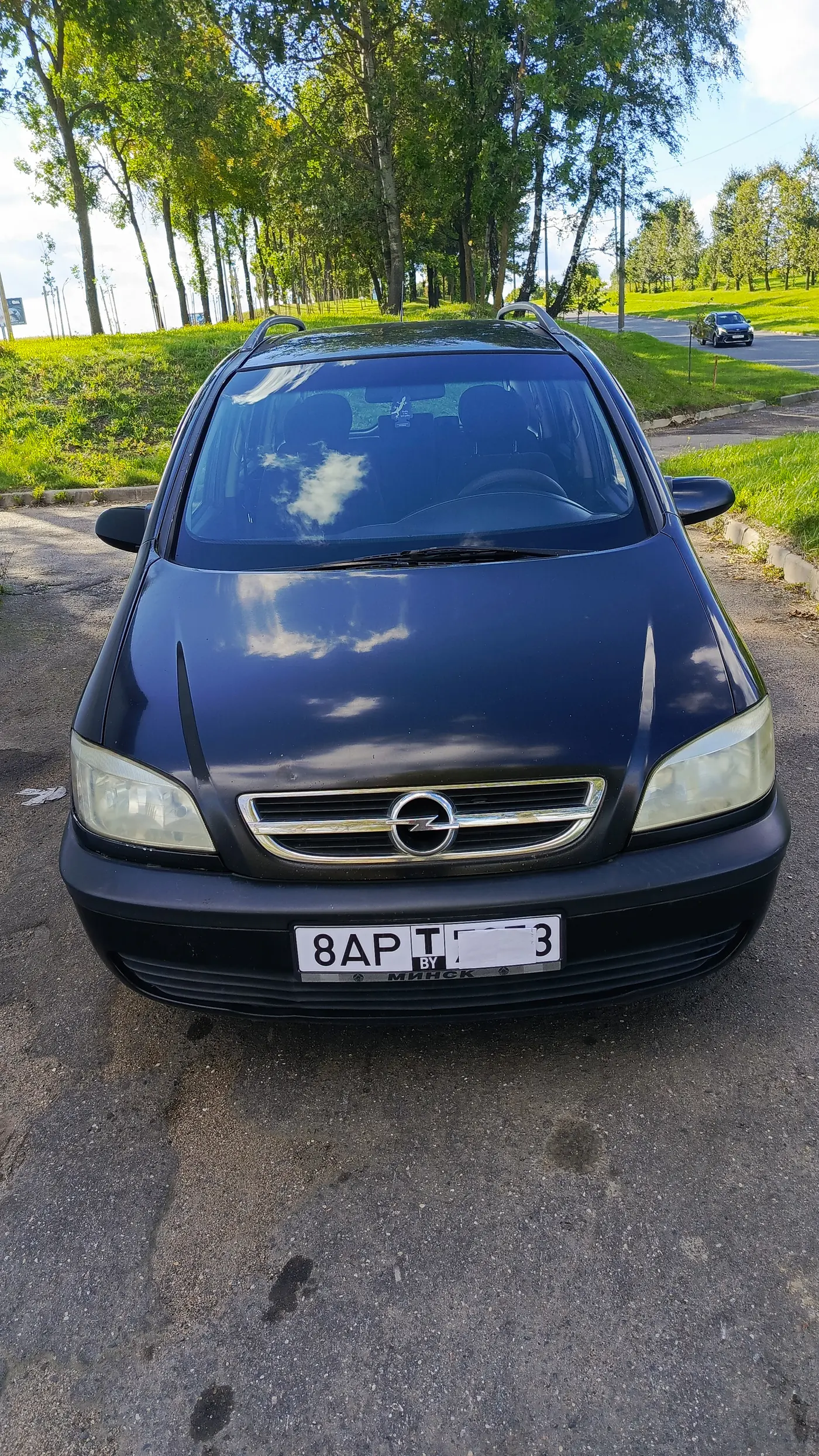 Opel Zafira A Рестайлинг, 2004