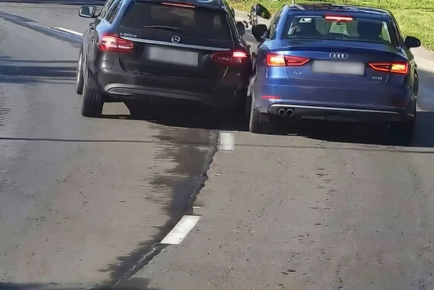 В Гродно пьяный водитель Mercedes устроил два ДТП во время погони