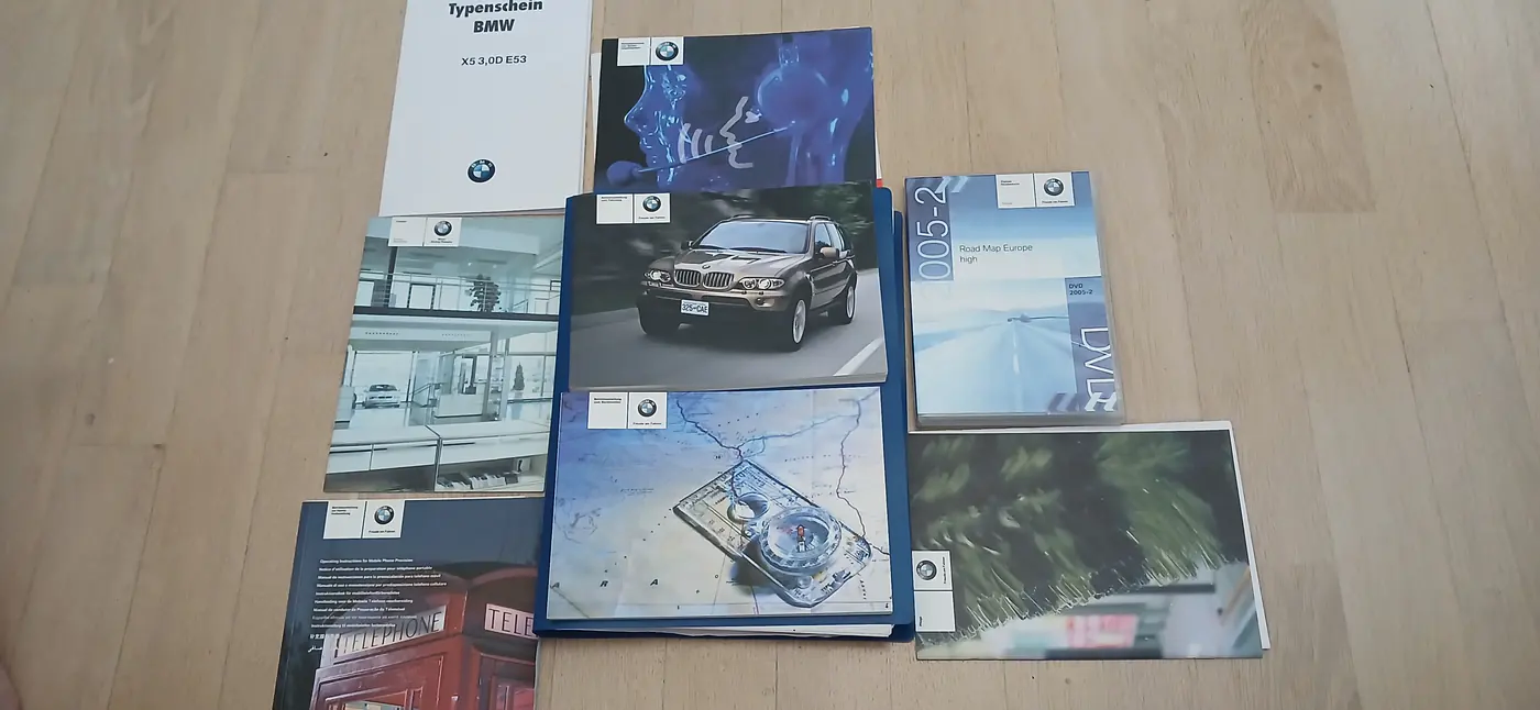 Руководство по эксплуатации (сервисная книжка) к BMW X5 2005