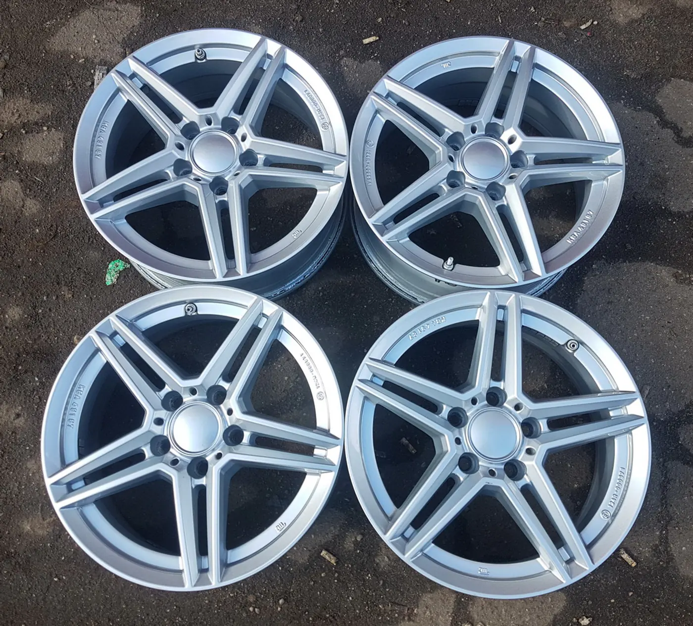 6.5xR16 5 112 ET38 DIA66.6 к Mercedes-Benz C-klasse