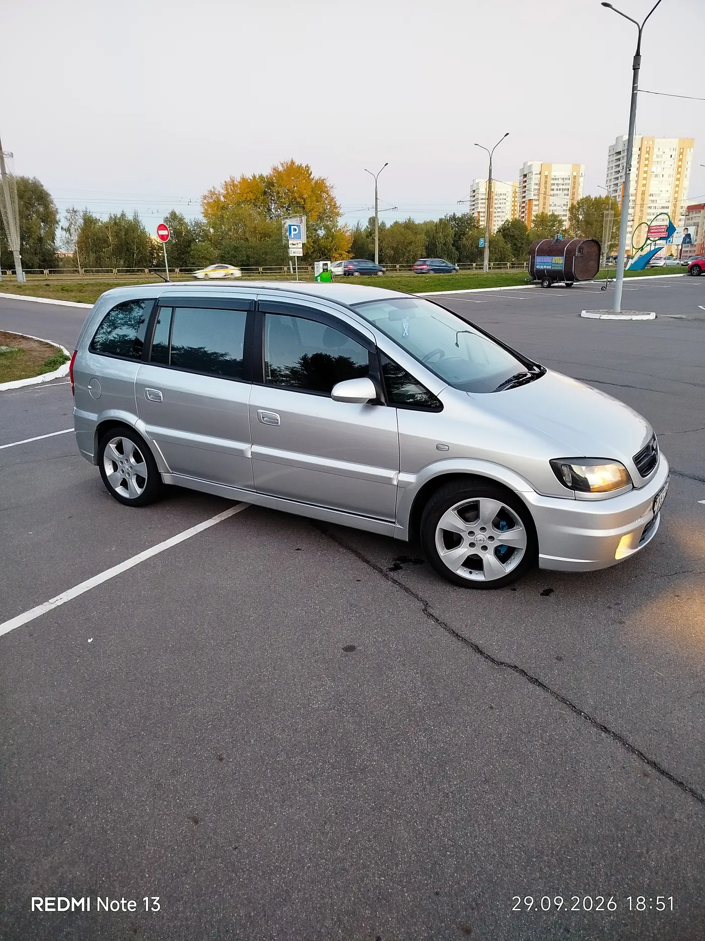 Opel Zafira A Рестайлинг, 2004