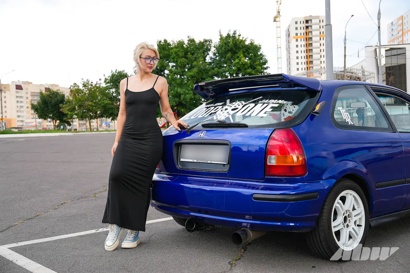 Любовь к Honda по наследству: история Полины и ее Civic