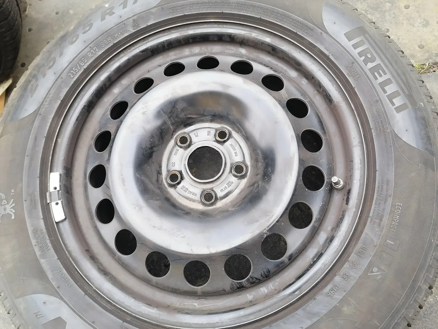 6.5xR17 5 112 ET38 DIA57.1 к Volkswagen Tiguan