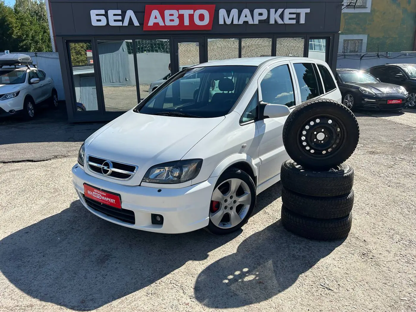 Opel Zafira A Рестайлинг, 2004