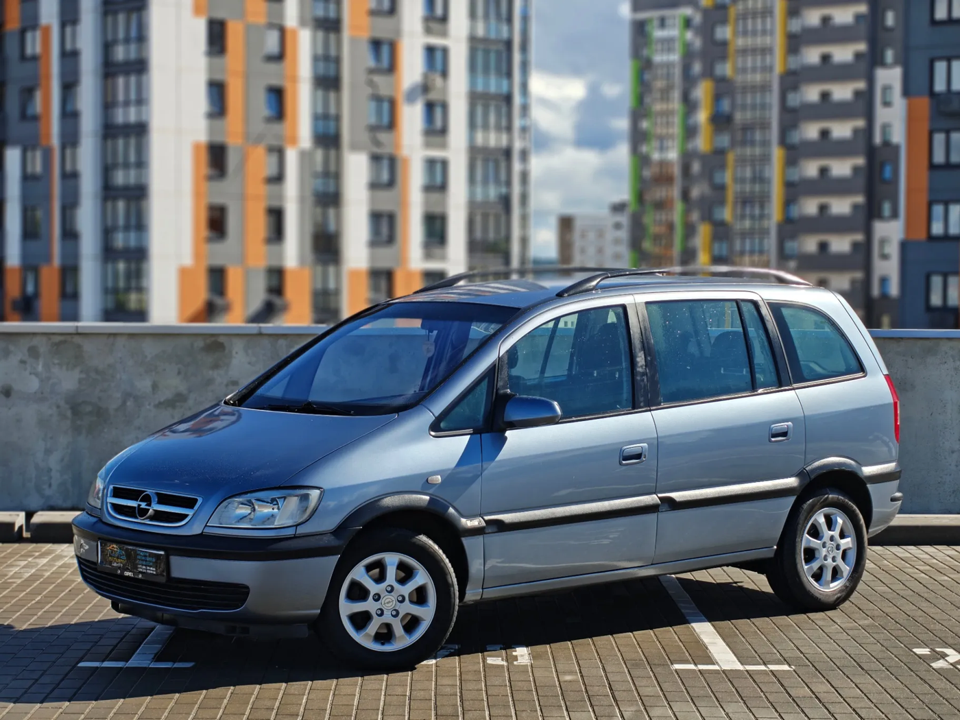 Opel Zafira A Рестайлинг, 2003