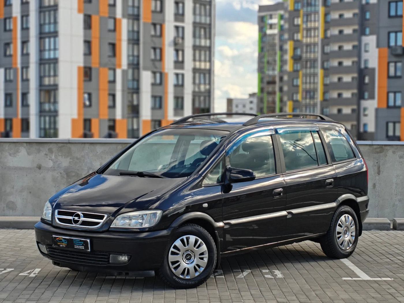 Opel Zafira A Рестайлинг, 2003