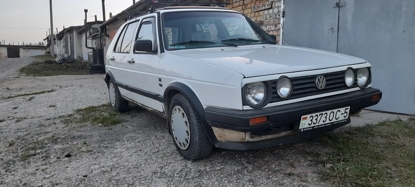 Volkswagen Golf II, 1989