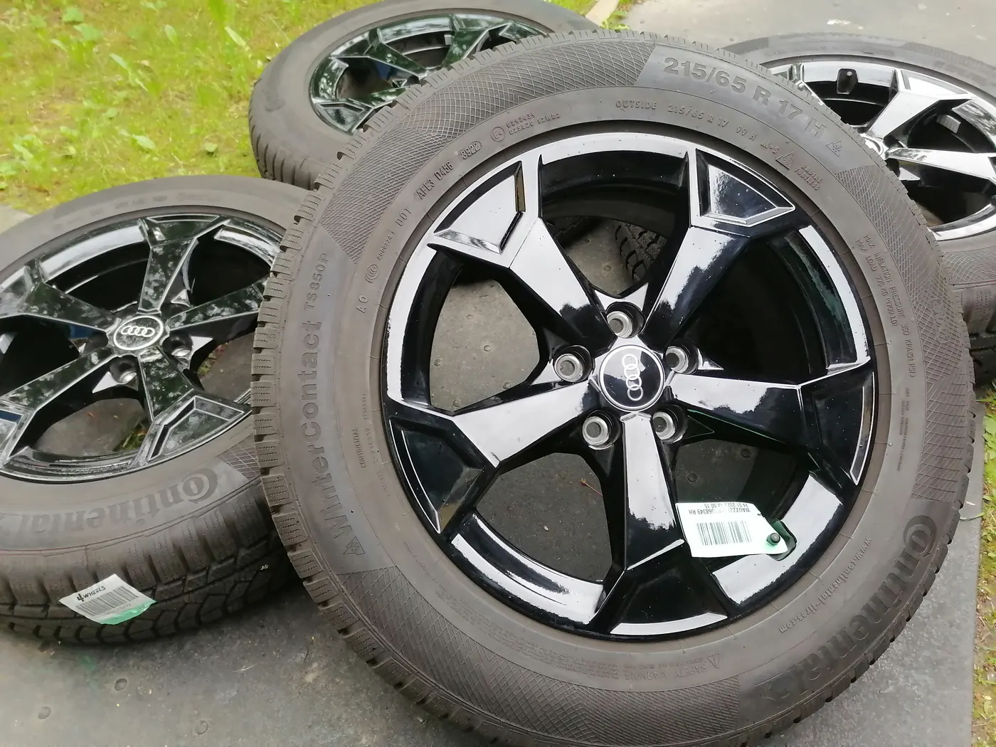 6.5xR17 5 112 ET38 DIA57.1 к Audi Q3